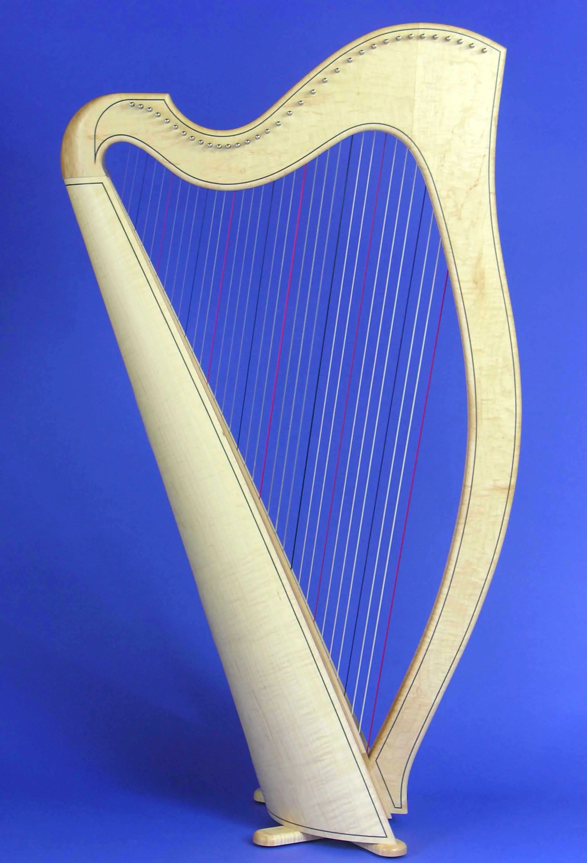 Full Concert 34 String with Lighter Gauge Strings — Mark Norris Harps
